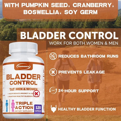 Bladder Control Supplement - Reduce Urinary Frequency and Urgency, Improve Urination Supplement