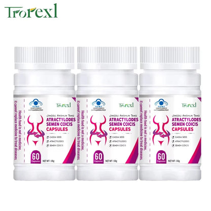 Revitalize Your Wellness with Herbal Cassia & Coix Seeds Capsules - Natural Appetite Regulator and Metabolism Booster for a Flatter Belly