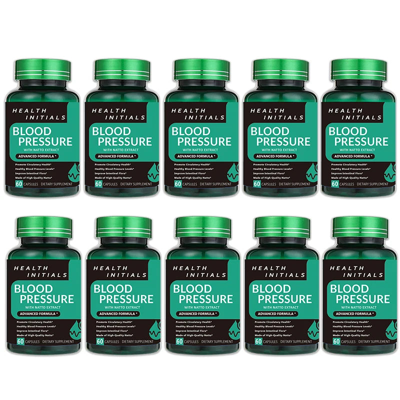 Nattokinase Capsules Blood Vessel Clean Dissolve Blood Clots Lowering Pressure Prevent Arteriosclerosis Improve Vascular Health