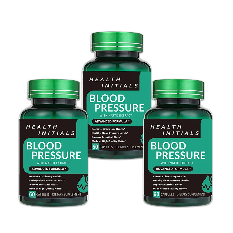 Nattokinase Capsules Blood Vessel Clean Dissolve Blood Clots Lowering Pressure Prevent Arteriosclerosis Improve Vascular Health