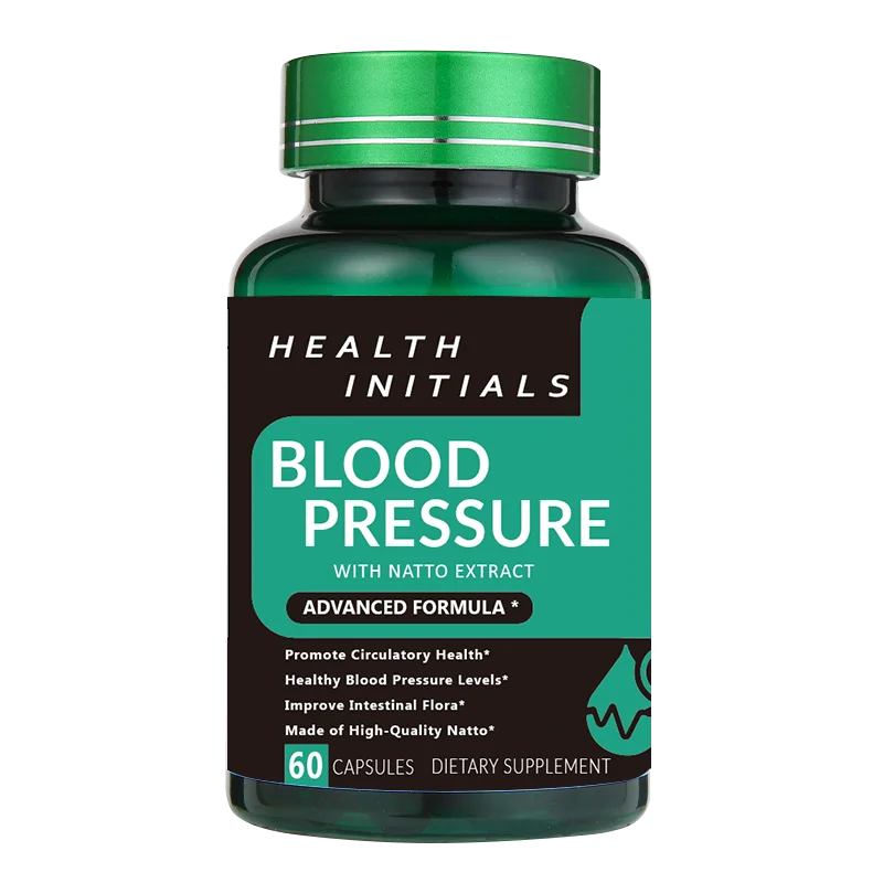 Nattokinase Capsules Blood Vessel Clean Dissolve Blood Clots Lowering Pressure Prevent Arteriosclerosis Improve Vascular Health