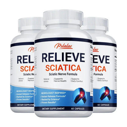 Relieve Sciatica - Relieve Pain, Improve Flexibility, Support Nerve and Joint Health, Relax Muscles